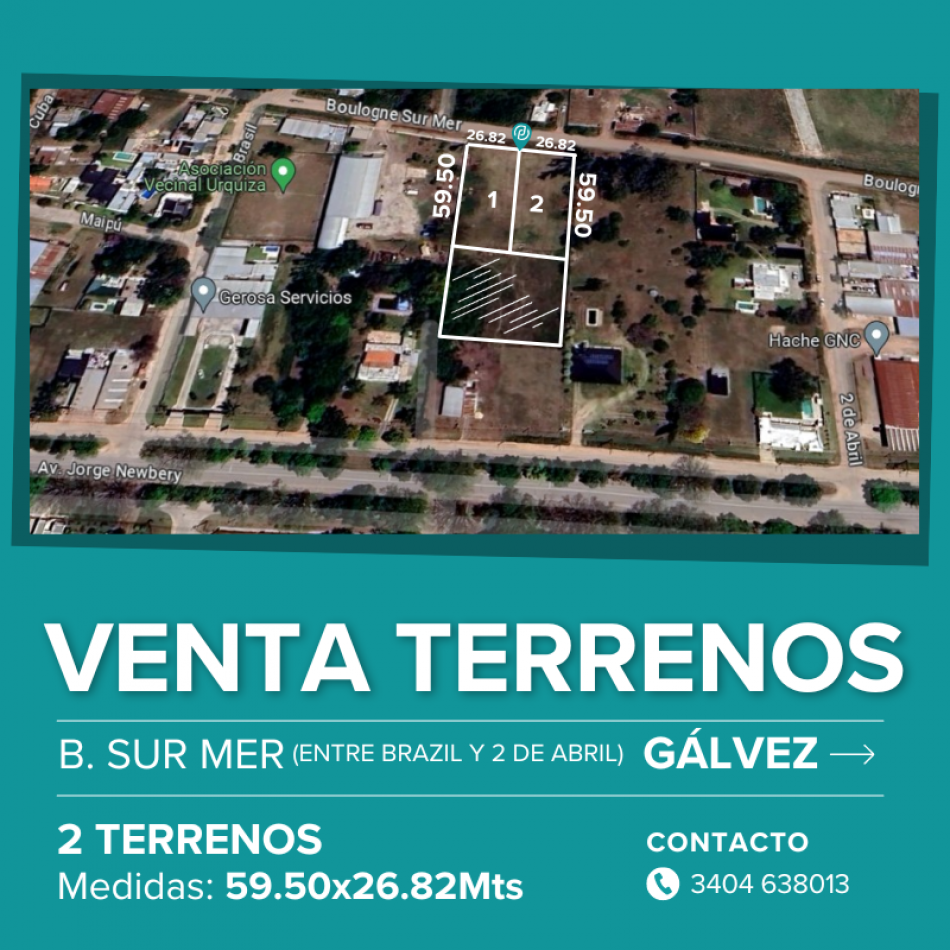 2 TERRENOS