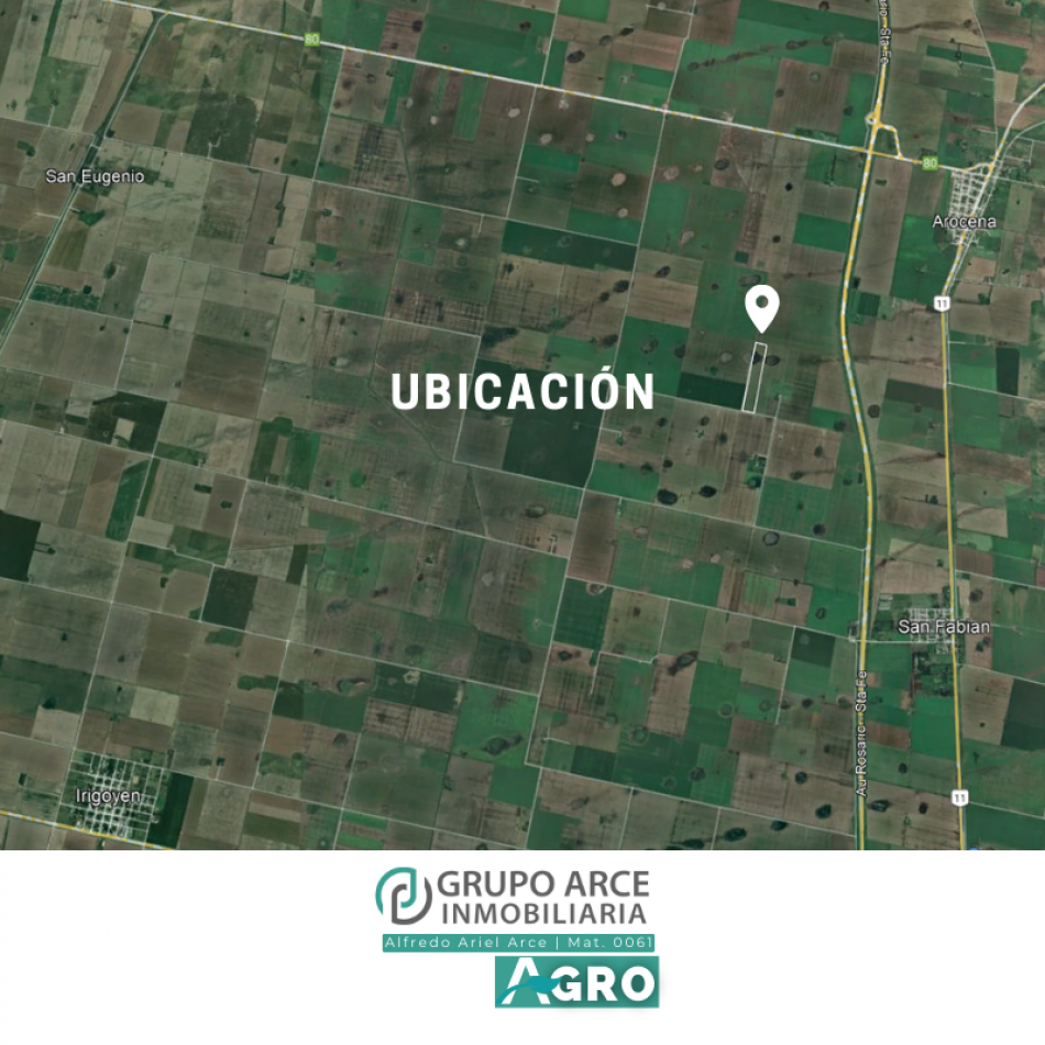 Campo 17,50Has. Agricolas