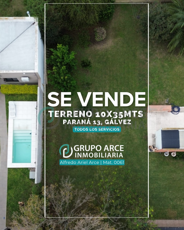 Terreno con todos los servicios